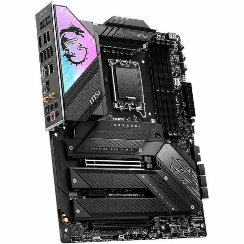 MSI MPG Z790 CARBON WIFI II Gaming Desktop Motherboard - Intel Z790 Chipset - Socket LGA-1700 - ATX