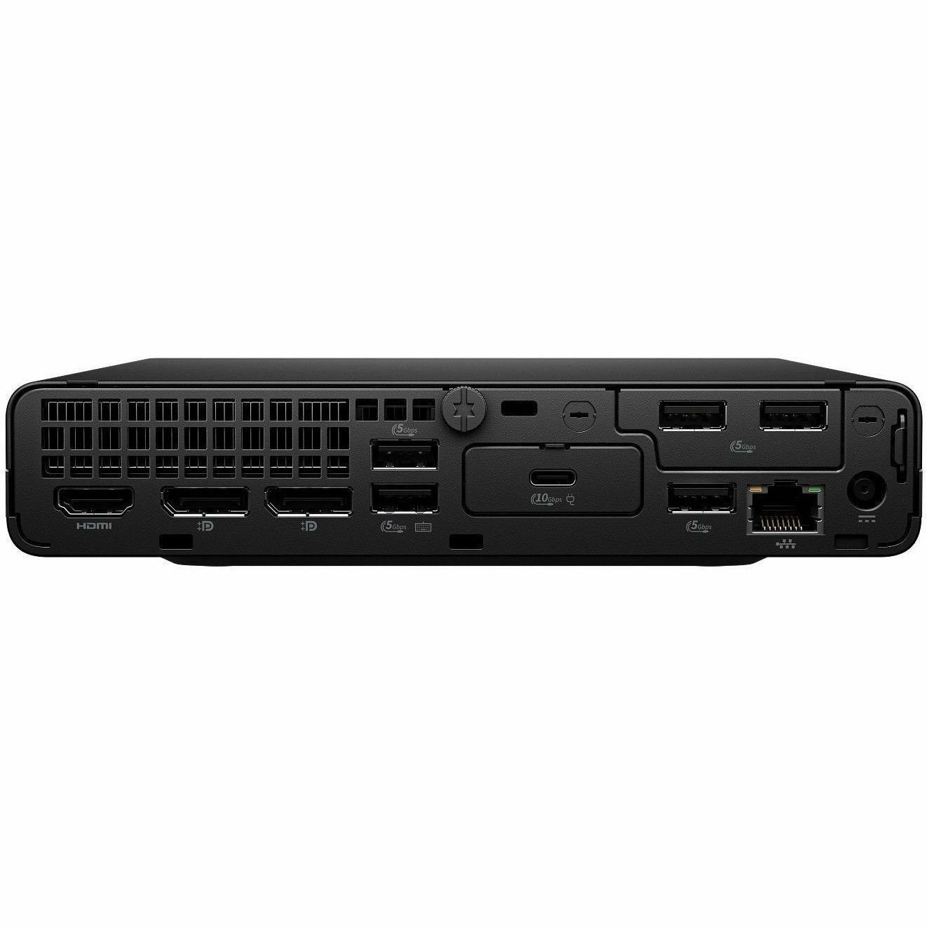 HP ProDesk 4 G1i Desktop AI Computer - Intel Core Ultra 5 225T - 16 GB - 1 TB SSD - Mini PC - Jack Black