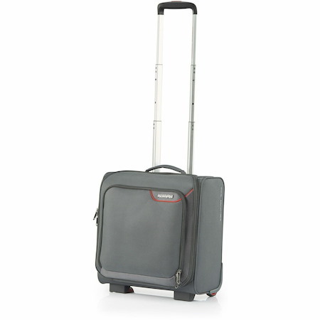 American Tourister Applite 4 Eco Travel/Luggage Case for 39.6 cm (15.6") Notebook, Travel, Tablet, Accessories - Red, Grey