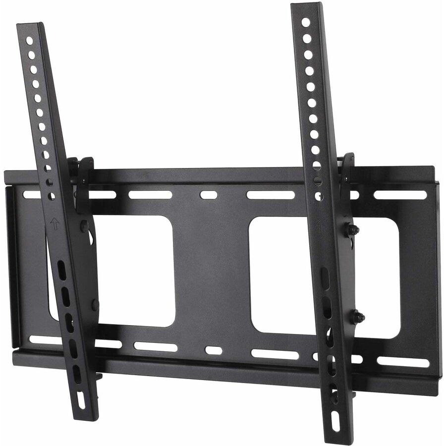 Manhattan 461474 Wall Mount for Flat Panel Display, TV, Display, LCD TV, LED TV, Plasma TV, Monitor - Black