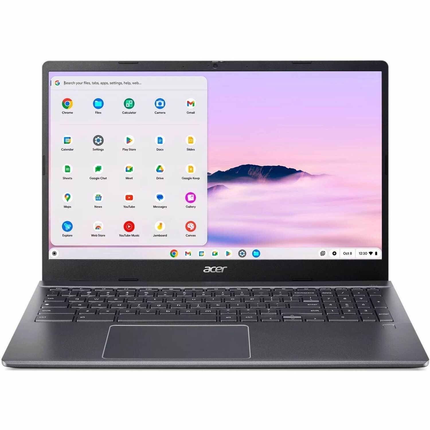Acer Chromebook Plus 515 CBE595-2 CBE595-2-50RS 15.6" Chromebook - Full HD - 60 Hz - Intel Core 5 120U - 16 GB - 256 GB SSD - English (US) Keyboard - Iron