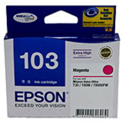 Epson DURABrite No. 103 Original Inkjet Ink Cartridge - Magenta Pack