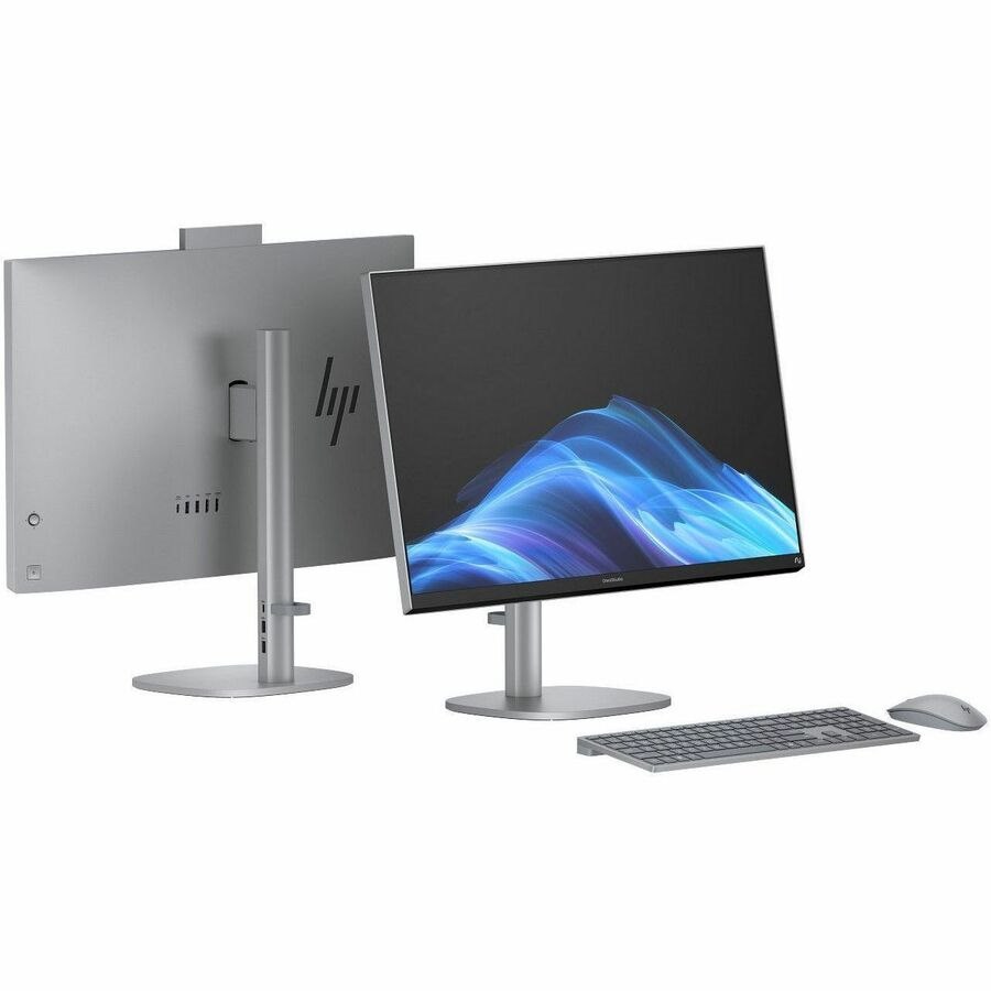 HP OmniStudio X 27-cs1000 27-cs1029 All-in-One Computer - Intel Core Ultra 7 256V - 16 GB - 1 TB SSD - 27" Full HD Touchscreen - Desktop - Meteor Silver