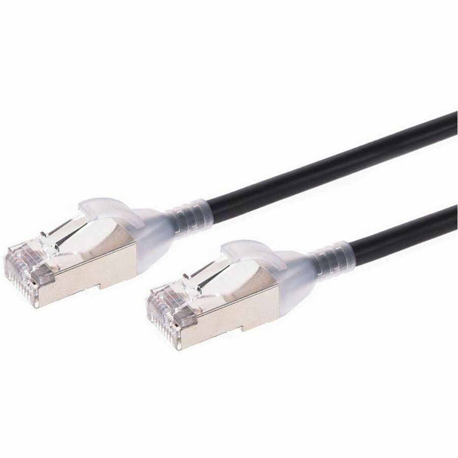 Monoprice Slimrun Cat6a Ethernet Patch Cable - Snagless_ Double Shielded_ Compon