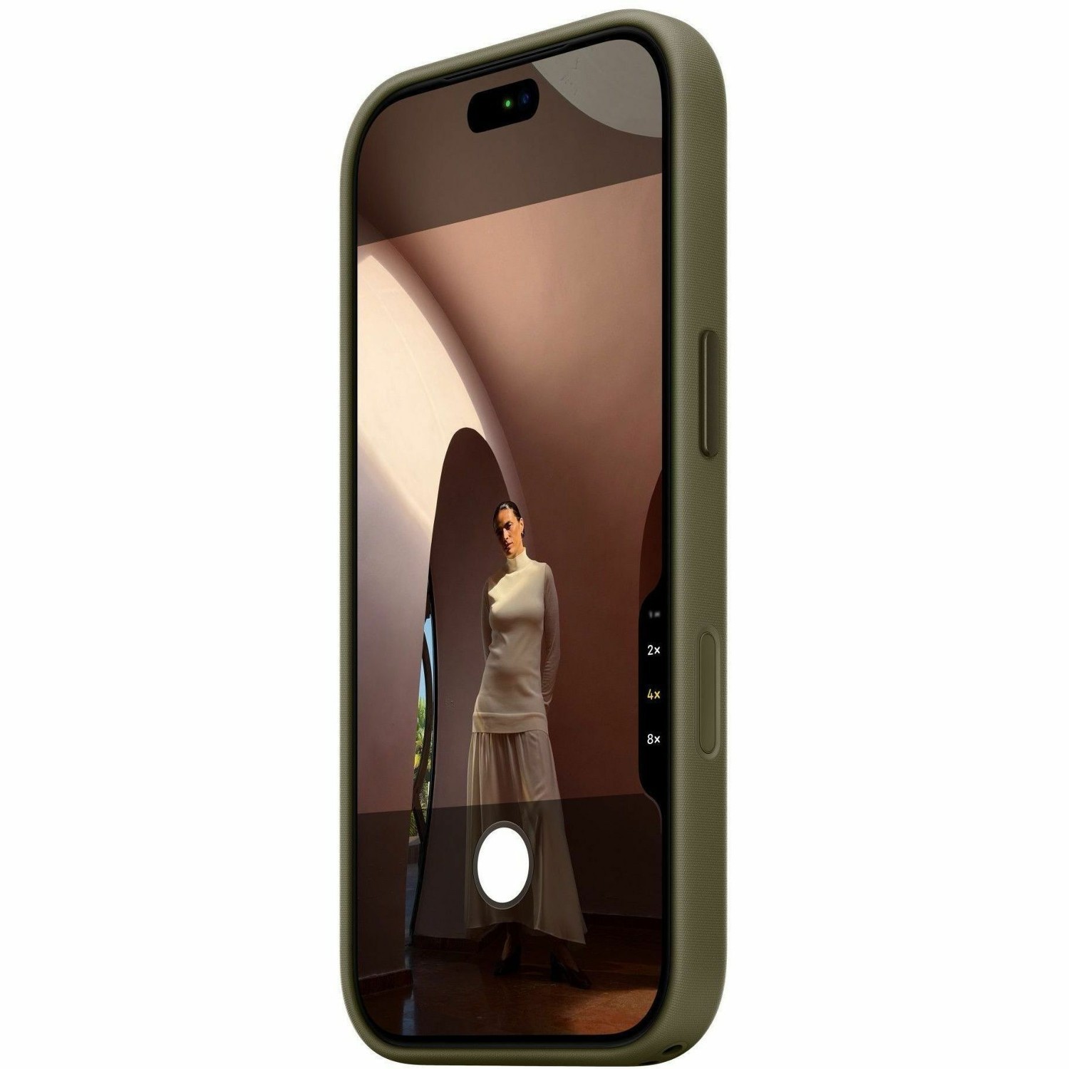 Apple Techwoven Case Magsfe Iphone18pro Olive