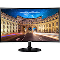Samsung C27F390 27" Class Full HD Curved Screen LCD Monitor - 16:9 - High Glossy Black - TAA Compliant