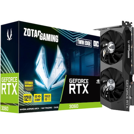 Zotac NVIDIA GeForce RTX 3060 Graphic Card - 12 GB GDDR6