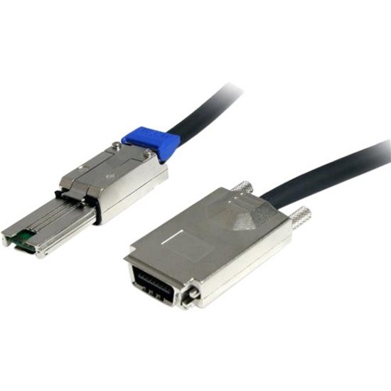 StarTech.com 2m External Serial Attached SCSI SAS Cable - SFF-8470 to SFF-8088