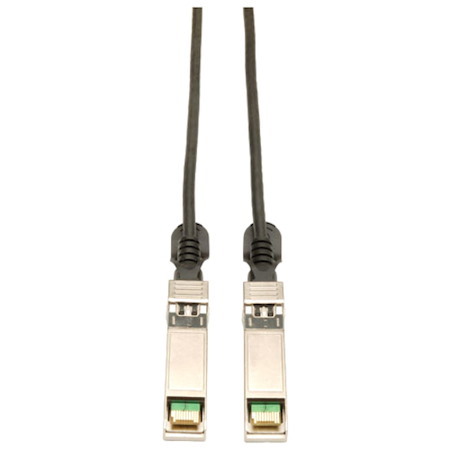 Eaton Tripp Lite Series SFP+ 10Gbase-CU Passive Twinax Copper Cable, SFP-H10GB-CU1-5M Compatible, Black, 5 ft. (1.52 m)