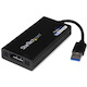 StarTech.com USB 3.0 to DisplayPort Adapter, 4K 30Hz UHD, USB to DP Display Adapter, External Video/Graphics Card for Mac & Windows