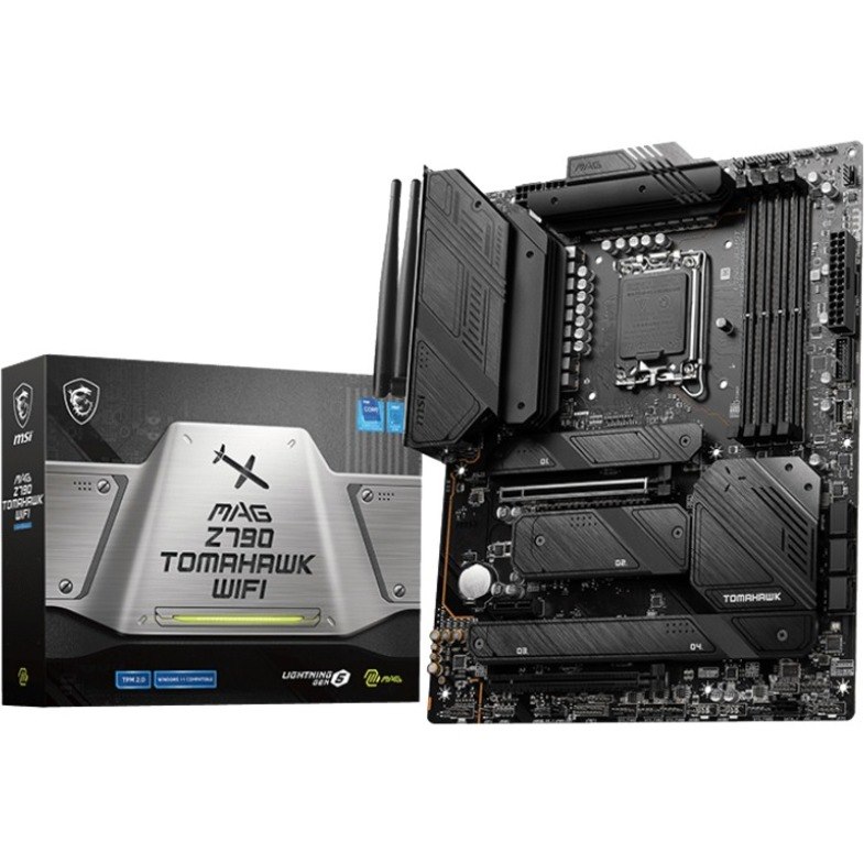 MSI MAG MAG Z790 TOMAHAWK Gaming Desktop Motherboard - Intel Z790 Chipset - Socket LGA-1700 - ATX