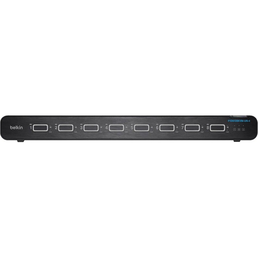 Belkin Universal 2nd Gen Secure KVM Switch, 8-Port Single Head w/ CAC