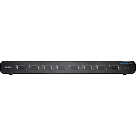 Belkin Universal 2nd Gen Secure KVM Switch, 8-Port Single Head w/ CAC