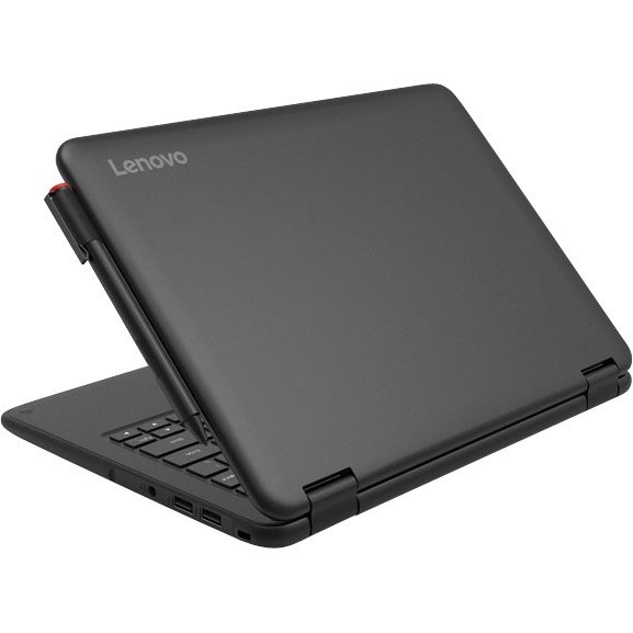 Lenovo 300e Winbook 81FY002NUS 11.6" 2 in 1 Notebook - Intel Celeron N3450 - 4 GB - 64 GB Flash Memory - English (US) Keyboard - Black