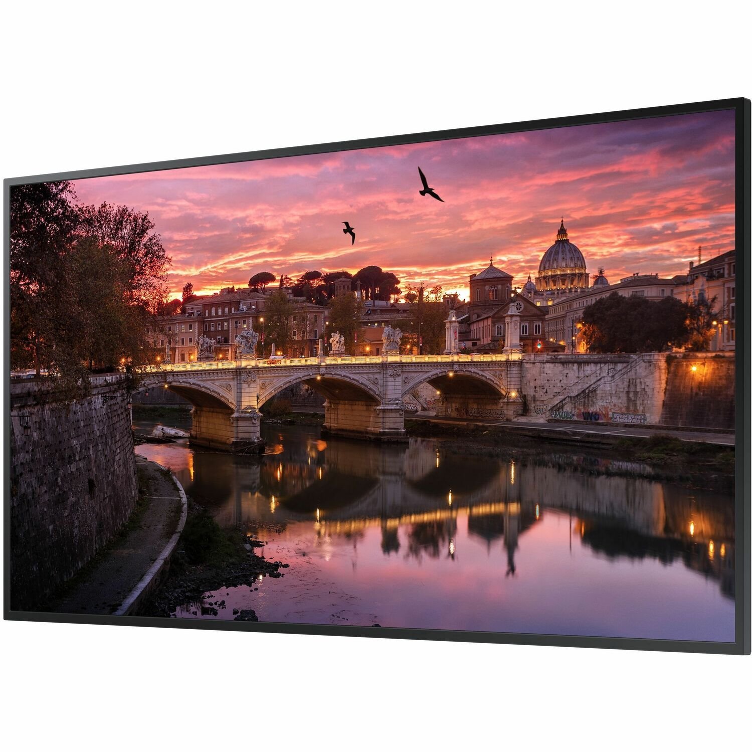 Samsung Smart Signage QB85R-B 85" LCD Digital Signage Display - 16 Hours/ 7 Days Operation