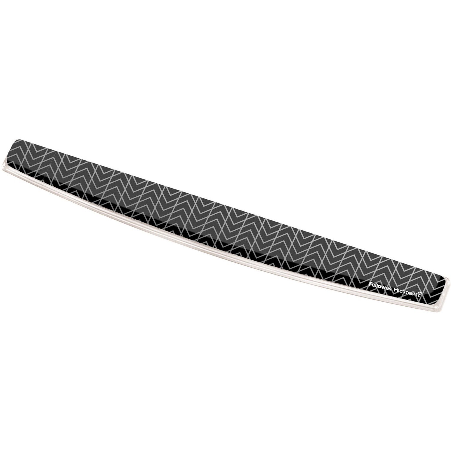 Fellowes&reg; Photo Gel Keyboard Wrist Rest with MICROBAN&reg; - Chevron (955001)