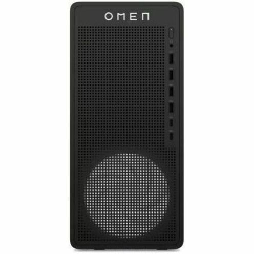 OMEN TG03-0000a TG03-0059a Gaming Desktop Computer - AMD Ryzen 5 Ryzen 8000 Series 8400F - 16 GB - 512 GB PCI Express NVMe SSD - Shadow Black