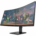 OMEN 34c 34" Class UW-QHD Curved Screen Gaming LCD Monitor - 21:9