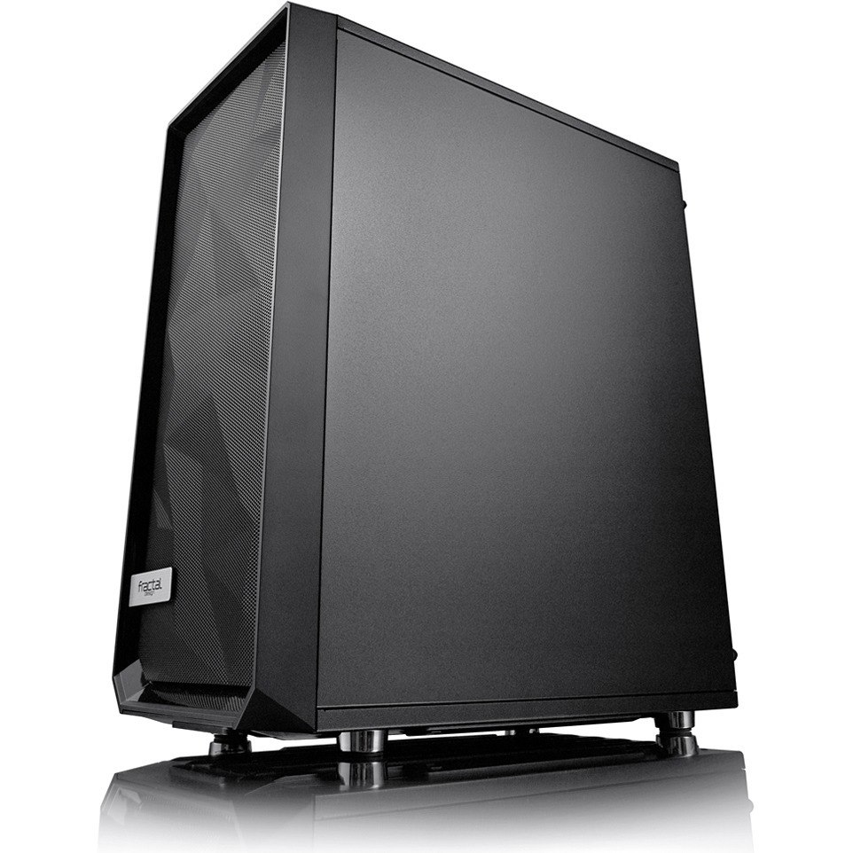 Fractal Design Meshify C Computer Case - ATX Motherboard Supported - Mid-tower - Steel - Black