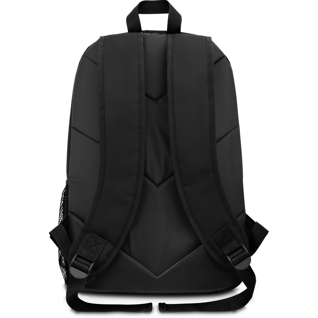 V7 Essential CBK1-BLK-9N Carrying Case (Backpack) for 15.6" Notebook, Book, Accessories, Bottle - Black