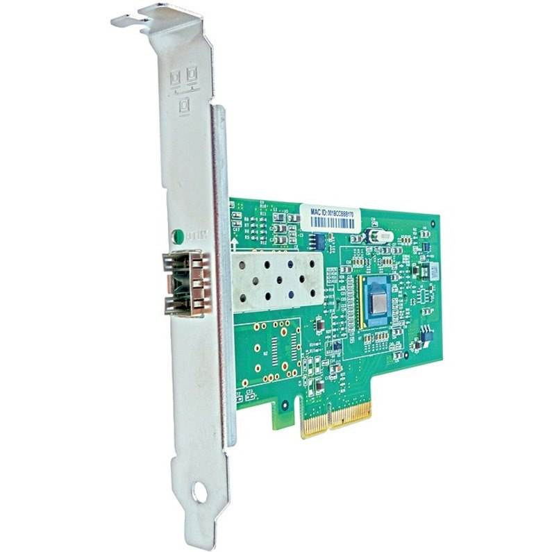 Axiom 1Gbs Single Port SFP PCIe x4 NIC Card for HP w/Transceiver - 394793-B21