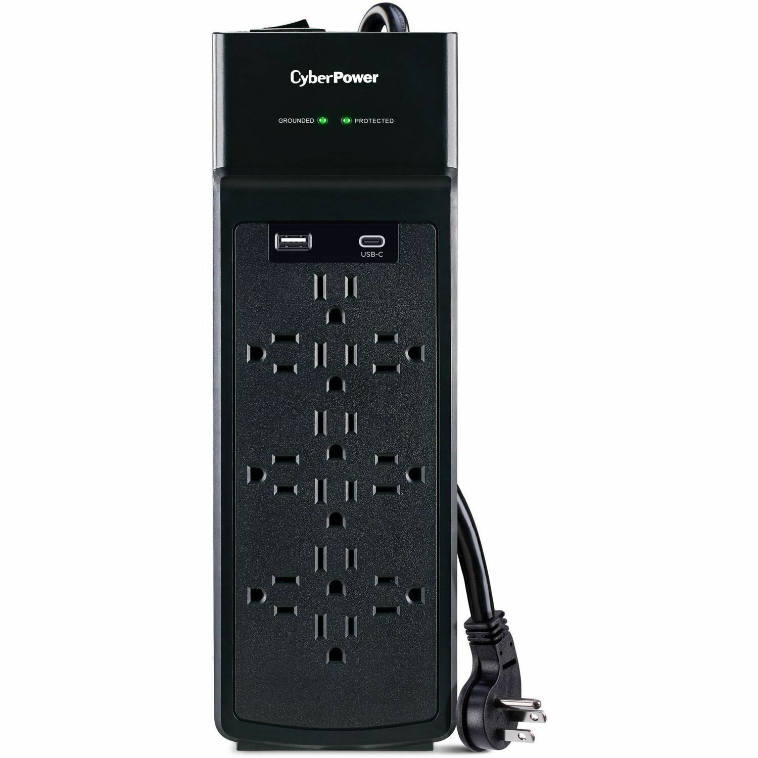 CyberPower CSP1206UC Home Office 12 - Outlet Surge Protector with 3000 J Surge Suppression