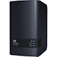 WD My Cloud EX2 Ultra WDBVBZ0040JCH 2 x Total Bays NAS Storage System - 4 TB HDD - Marvell Armada 385 385 Dual-core (2 Core) 1.30 GHz - 1 GB RAM - DDR3 SDRAM Desktop