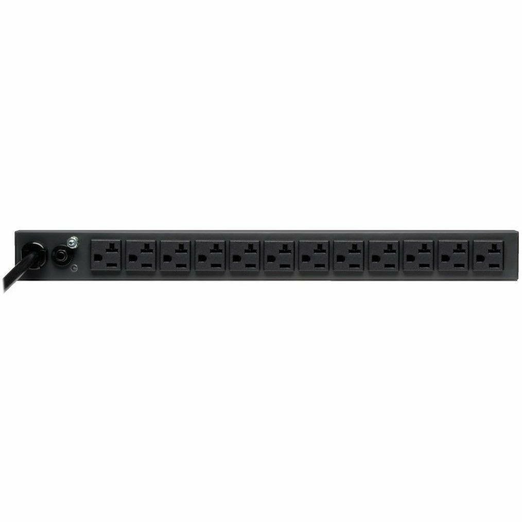 Eaton Tripp Lite Series 2.4kW Single-Phase 120V Basic PDU - 13 NEMA 5-15/20R Outlets, L5-20P Input, 6 ft. (1.83 m) Cord, 1U Rack-Mount