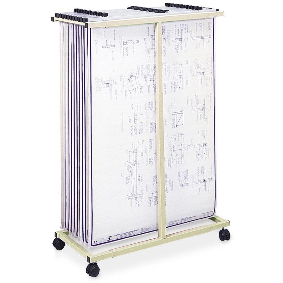 Safco Mobile Vertical File Cart