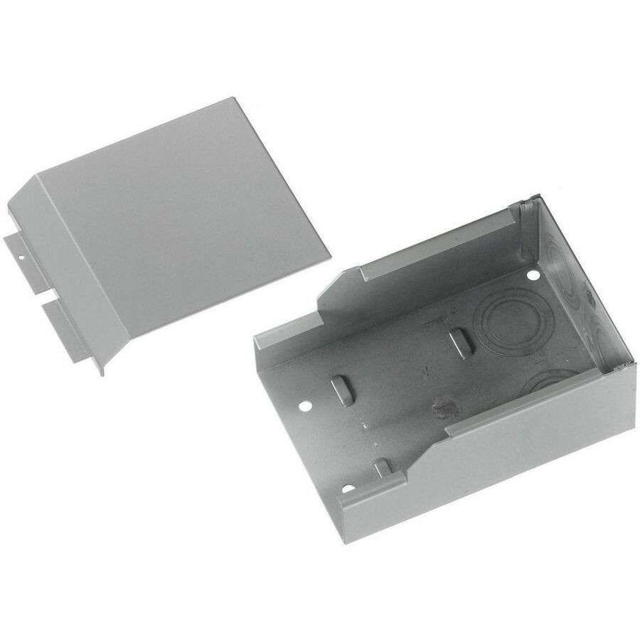Hubbell Premise Wiring Metal Raceway, Entrance Fitting, HBL4750 Series, Gray