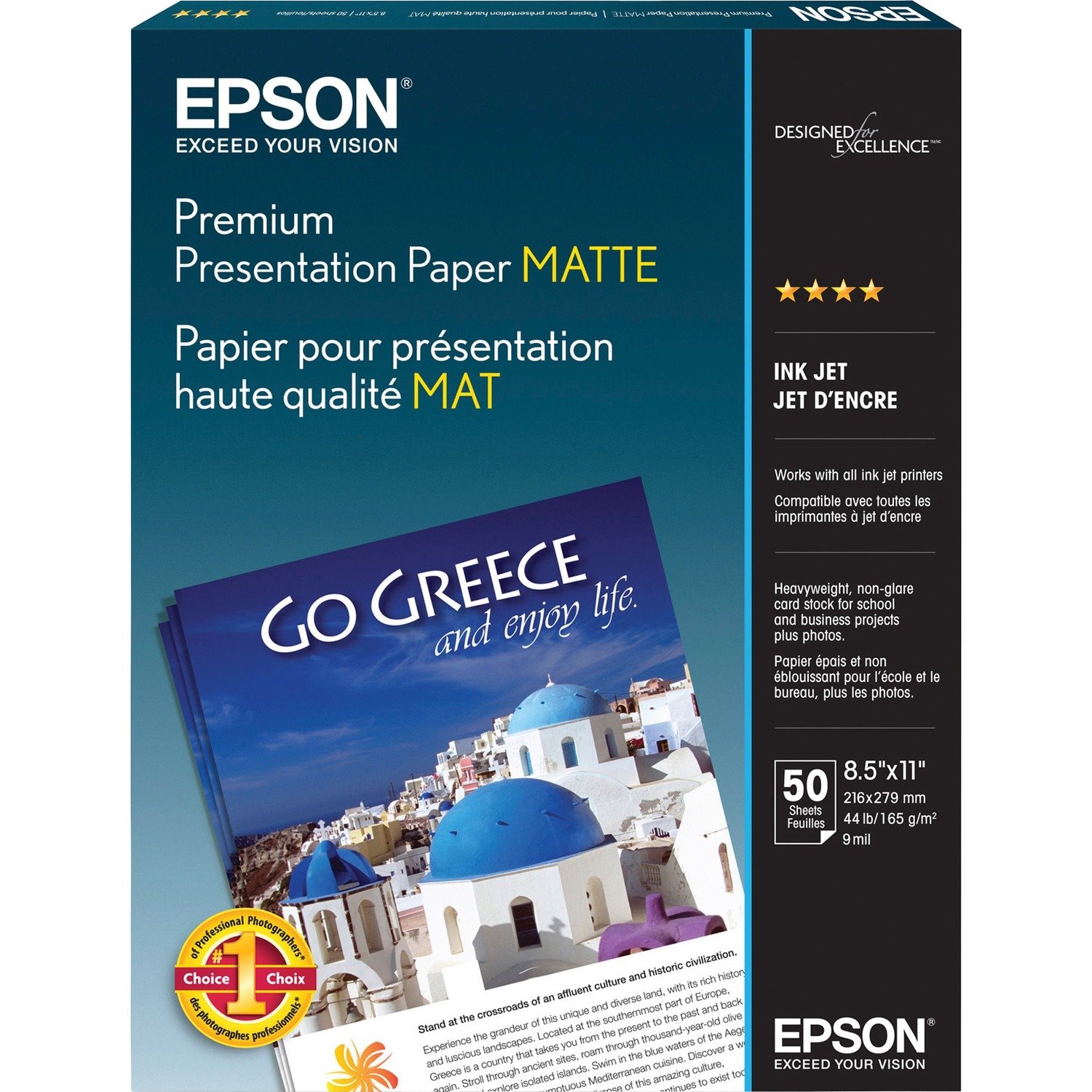 Epson Premium Matte Inkjet Presentation Paper