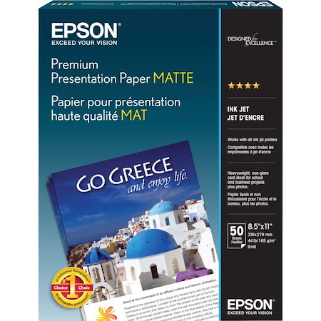 Epson Premium Matte Inkjet Presentation Paper