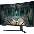 Samsung Odyssey G6 S32BG650EU 32" Class WQHD Curved Screen Smart Gaming LCD Monitor - 16:9 - Black