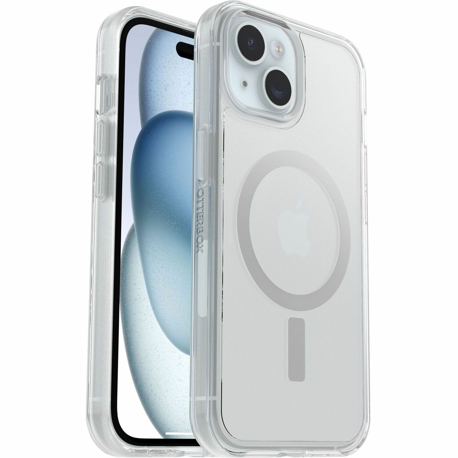 OtterBox Symmetry Case voor Apple iPhone 15, iPhone 14, iPhone 13 Smartphone - Glashelder - Detailhandel