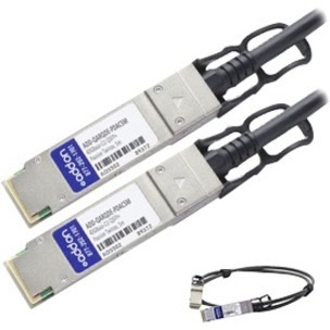AddOn Arista Networks&reg; CAB-Q-Q-5M to Dell&reg; DAC-QSFP-40G-5M Compatible TAA Compliant 40GBase-CU QSFP+ to QSFP+ Direct Attach Cable (Passive Twinax, 5m)