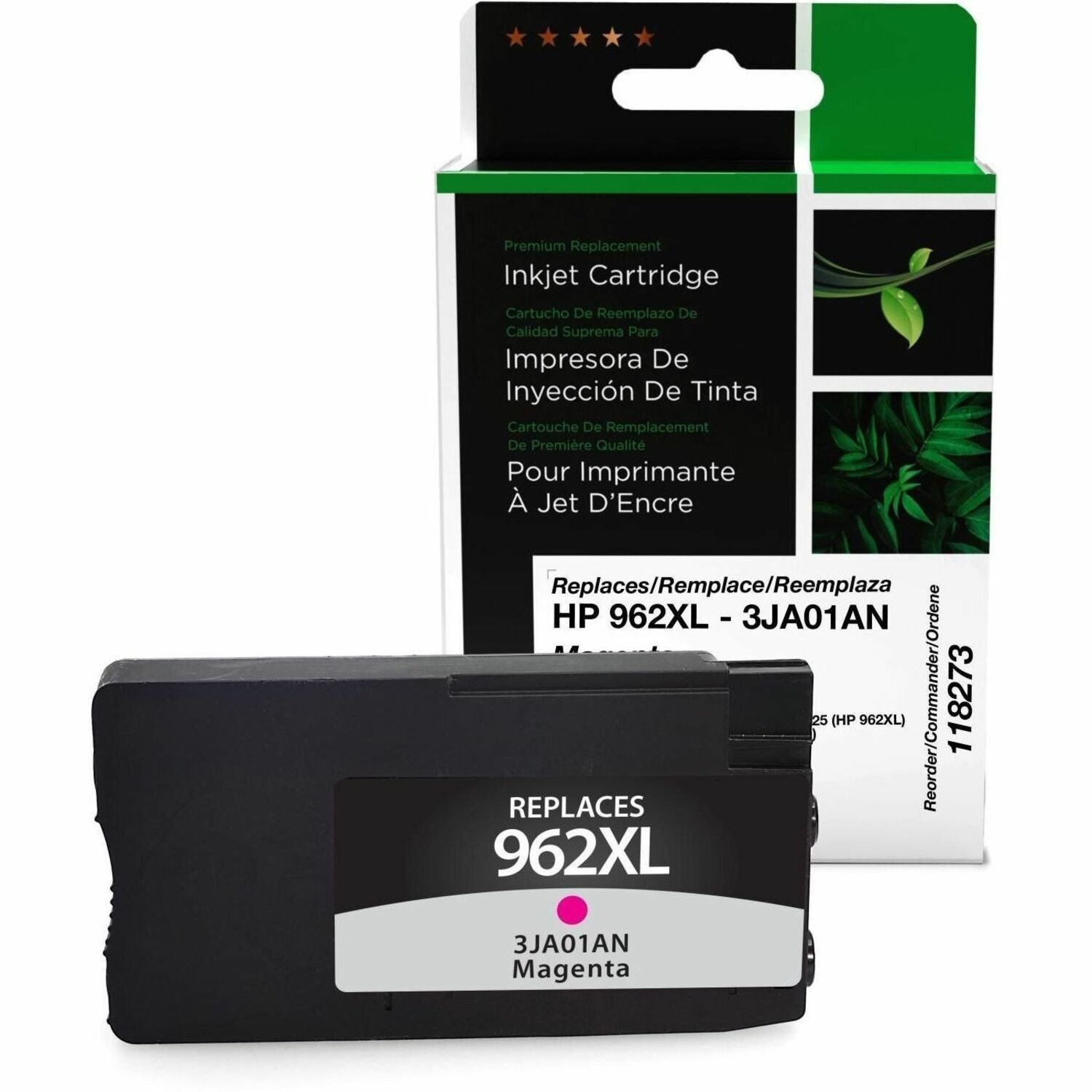 Clover Imaging Remanufactured High Yield Magenta Ink Cartridge for HP 962XL (3JA01AN)