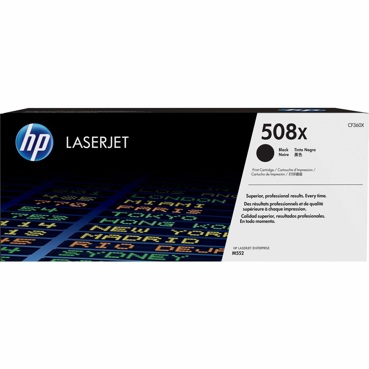 HP 508X Hoch Kapazität Laserdruck Tonerkartusche - Schwarz - Originaler Pack