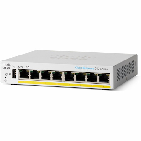 Cisco Business CBS250-8PP-D Ethernet Switch
