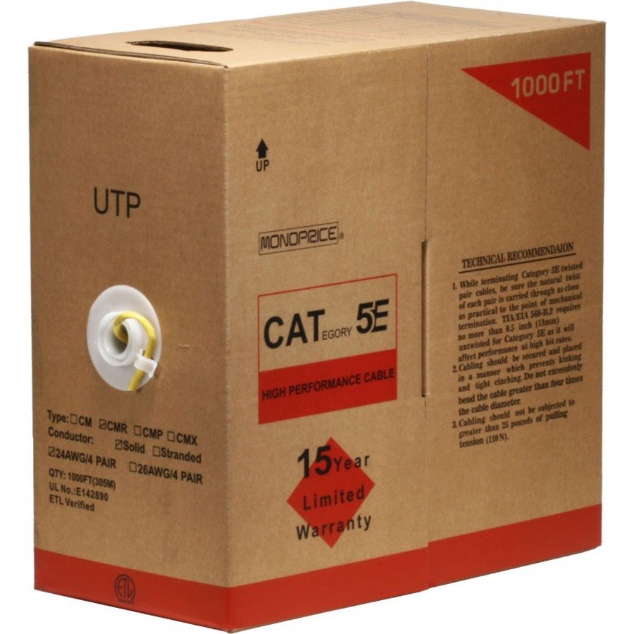 Monoprice Cat. 5e UTP Network Cable