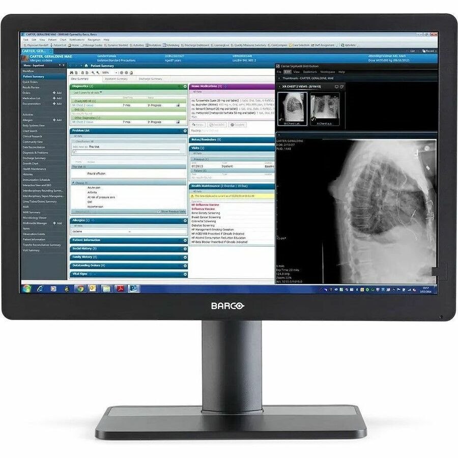 Barco Eonis MDRC-2424 24" Class WUXGA LED Monitor - 16:10 - Black