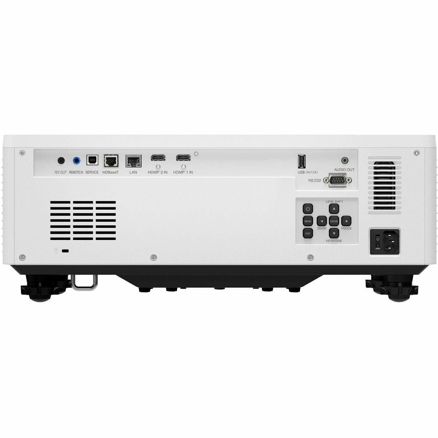 Sharp NEC Display XP-P601Q-W DLP Projector - 16:9 - Floor Mountable, Ceiling Mountable