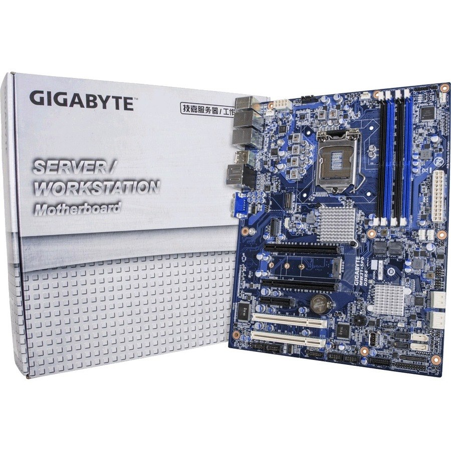 Gigabyte MW31-SP0 Server Motherboard - Intel C236 Chipset - Socket H4 LGA-1151 - ATX