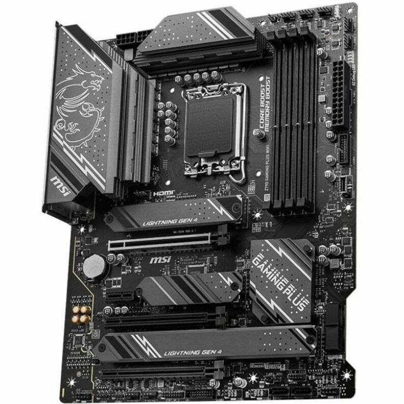 MSI Z790 GAMING PLUS WIFI Gaming Desktop Motherboard - Intel Z790 Chipset - Socket LGA-1700 - ATX