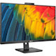 Philips 27B1U5601H 27" Class Webcam WQHD LCD Monitor - 16:9 - Textured Black