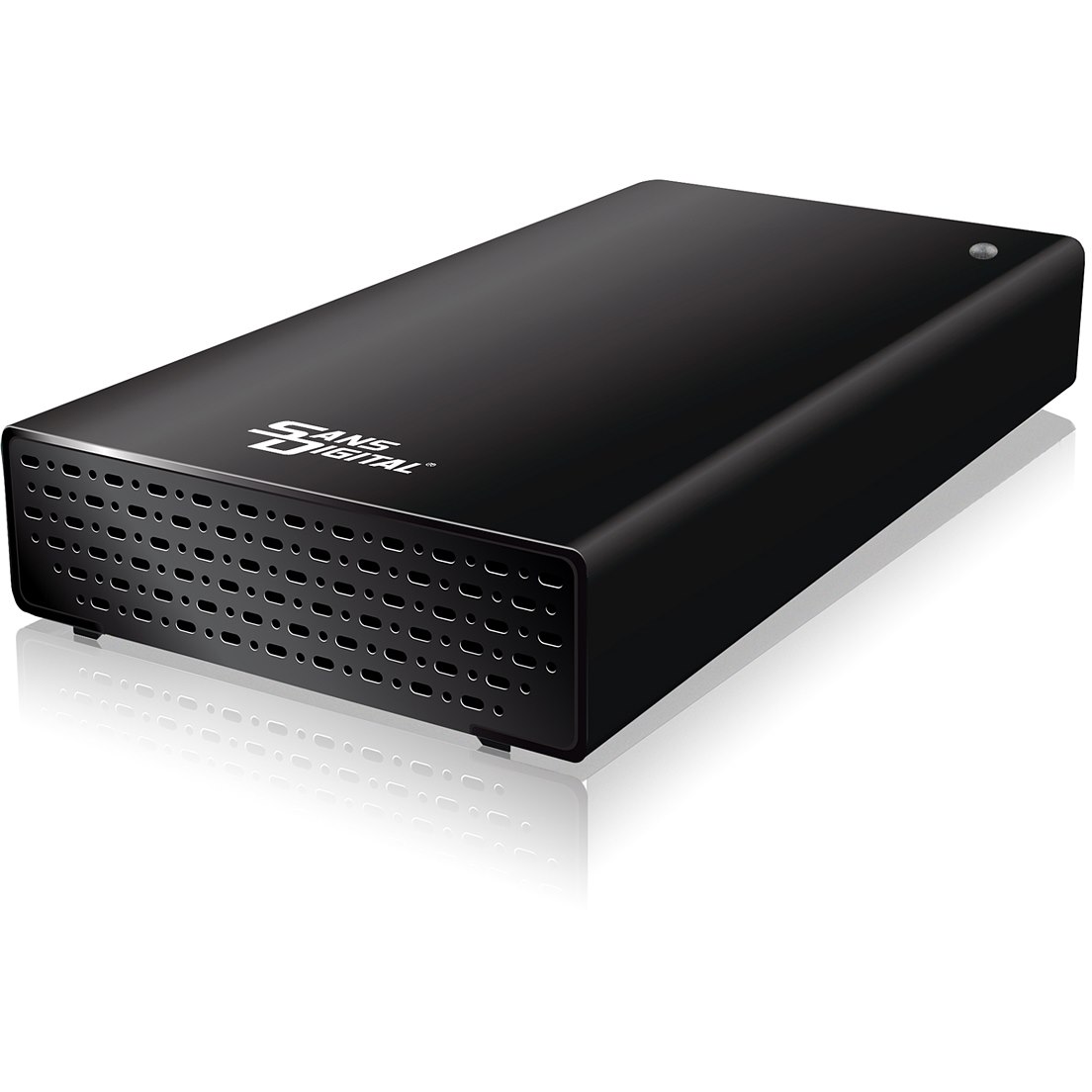 Sans Digital TowerSTOR TS1UT+B Drive Enclosure - eSATA, USB 3.0 Host Interface External - Black