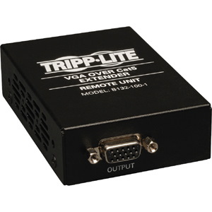 Eaton Tripp Lite Series VGA over Cat5/6 Extender, Box-Style Receiver for Video, Up to 1000 ft. (305 m), TAA