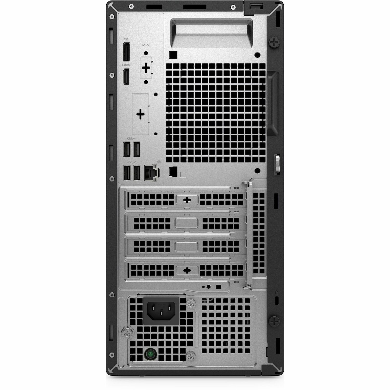 Dell Pro Tower QCT1250 Desktop Computer - Intel Core Ultra 5 235 - vPro Technology - 16 GB - 512 GB SSD - Tower - Black