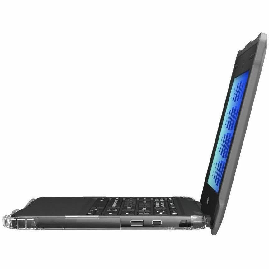 MAXCases Extreme Shell-FL for Dell 3100/3110/3120 Chromebook Clamshell 11.6" (Grey)
