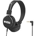 Verbatim Urban Sound Wired Over-the-head Binaural Stereo Headphone - Black