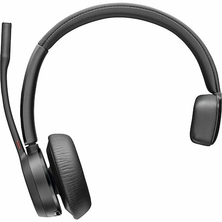 Poly Voyager 4300 UC 4310-M Wireless Over-the-head, On-ear Mono Headset - Black